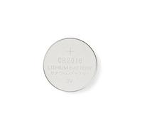 Pack de 5 Piles Boutons Lithium CR2016 3V DC Prêtes à l'Emploi