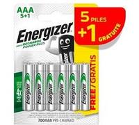 Accu rechargeable Energizer Power Plus HR03 AAA- Blister de 6 accus
