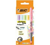 Pack de 5 surligneurs Highlighter Grip Pastel