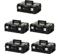Pack de 5 valises DeWALT TSTAK II