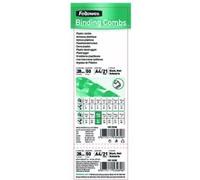 Fellowes Anneaux de reliure 5348902 28 mm noir – 240 feuilles – Lot de 50