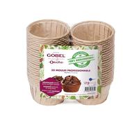 Pack de 50 moules muffin en papier 7,2 cm x 4 cm Gobel