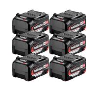 METABO Pack 6 batteries Li-Power 18V 4.0Ah- 625151000