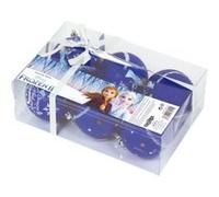 Arditex WD13415 Lot de 6 Boules de Sapin de Noël Ø 8 cm Disney La Reine des Neiges II