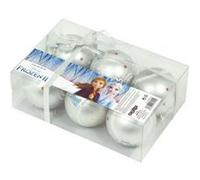 Arditex WD13419 Lot de 6 Boules de Sapin de Noël Ø 8 cm Disney La Reine des Neiges II