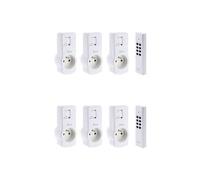 - Pack de 6 prises télécommandées - Blanc
