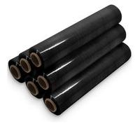 Pack de 6 Rouleaux de Film Transparent Waytex 50cm x 250m, Etirable, 25 microns Transparent G