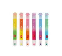 Legami – Surligneurs Meow – à double pointe – Lot de 6 multicolore