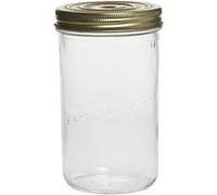 Le Parfait Bocaux à visser Familia WISS – Pack de 6 – 1 L – Ø100 mm – Verre