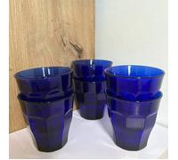 Pack de 6 verres - bleu marine