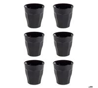 Pack de 6 verres noirs - Duralex