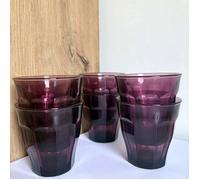 Pack de 6 verres - Prune