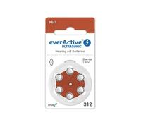 Pack de 60 piles 312 pour appareil auditif