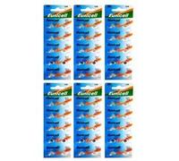 Pack de 60 Piles AG1 bouton plates 1,5V G1, R60, LR621, SR621W, 364, 164, 531, 602, 280-34, 364A, CX60, D364, GP364, SB-AG, DG, SP364, SR60, SR60L, SR621 - IRIOS -