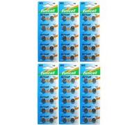 Pack de 60 Piles AG13 bouton plates 1,5V LR44, LR1154, A76, 303, 357, 357A, SR1154, SR44, L1154, LR1154 - IRIOS -