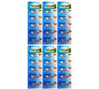 Pack de 60 Piles AG3 bouton plates 1,5V LR41, 192, 392, 384, LR736, GP92, SR41W, GW - IRIOS -