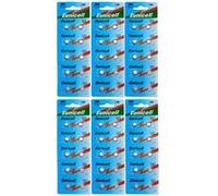 Pack de 60 Piles AG4 bouton plates 1,5V G4, LR626, LR626SW, 377A, SR 626, SR377, 177, 376, 377, 565, 377A, D377, G4, GA4, GP377, L626, LR66, SR626, SR626SW, SR66 - IRIOS -