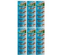 Pack de 60 Piles AG6 bouton plates 1,5V 370 / 171 / 371A / LR920 / LR921 / LR69 / TR920 / SR921 / SR921W / SR69 / CX69 / GP71 / S21 - IRIOS -