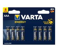 Varta Piles alcalines High Energy 04903 AAA 1,5V 1250 mAh Pack de 8