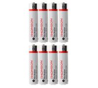 Pack de 8 piles alcalines LR03 AAA 1,5V - Thomson