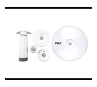 Pack de conservation sous vide : pompe + bouchon + couvercles s, m, xl - pika
