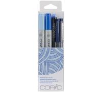 Marqueur ciao, kit de 4 'Doodle Pack Blue'