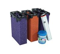 Pack de maintenance compatible avec Filtre de bassin Oasis Filtomatic 7000 incl. Schwammset, Lampe et Filterstart