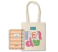 Pack de Mr. Wonderful Agenda 2026 2027 Journalier avec Autocollants et Extras - Planificateur Quotidien Septembre 2026 à Août 2027 + Mr. Wonderful Tote Bag en Coton