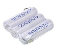 Pack de piles rechargeables 3x LR6 (AA) NiMH Panasonic 129673 3.6 V 1900 mAh G