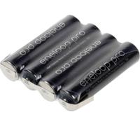 Pack de piles rechargeables 4x LR3 (AAA) NiMH Panasonic 137387 4.8 V 900 mAh