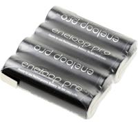 Pack de piles rechargeables 4x LR6 (AA) NiMH Panasonic 134282 4.8 V 2450 mAh