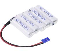 Pack de piles rechargeables 5x LR6 (AA) NiMH Panasonic 124268 6 V 1900 mAh