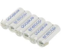 Pack de piles rechargeables 6x LR6 (AA) NiMH Panasonic 126404 7.2 V 1900 mAh