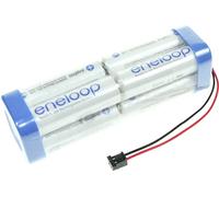 Pack de piles rechargeables 8x LR6 (AA) NiMH Panasonic 124008 9.6 V 1900 mAh