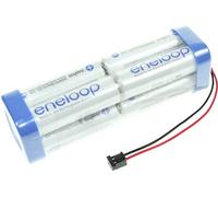 Pack de piles rechargeables 8x LR6 (AA) NiMH Panasonic 124008 9.6 V 1900 mAh