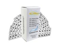 Pack de recharge avec 100 pastilles de test pour PoolLAB - également adapté pour d'autres photomètres portatifs - Réactifs originaux PoolLAB - Quantité de pastilles (100)