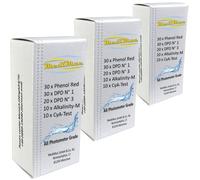 Pack de recharge avec 300 pastilles de test pour PoolLAB - également adapté pour d'autres photomètres portatifs - Réactifs originaux PoolLAB - Nombre de pastilles (300)