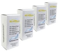 Pack de recharge avec 400 pastilles de test pour PoolLAB - également adapté pour d'autres photomètres portatifs - Réactifs originaux PoolLAB - Quantité de pastilles (400)