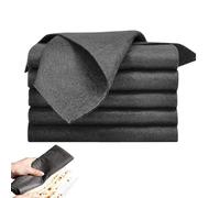 Pack De Serviettes En Microfibre - Feuilles Textiles De Nettoyage Doux, Lingettes De Séchage Non Pelucheuses | Caractéristique De Finition Douce De Dépoussiérage À Haute Absorption, Solution