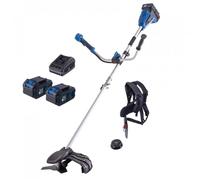 Scheppach Débroussailleuse sans fil 20V BC-BCH380/40-X-SET L2 20V-IXES & Batteries & Chargeurs