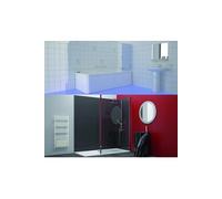 Pack Decofast Blanc standard 2 panneaux H2000xL900 3 profilés