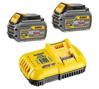 DeWalt Pack 2 batteries FlexVolt DCB118T2-QW – 18V/54V 6Ah + chargeur DCB118 (boîte carton)