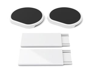 Pack d'extension : 2 Rails Droits et 2 étagères. Ne Fonctionne Pas sans Le kit Complet The Lazy Susan Revolution (Vendu séparément).