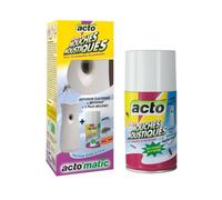 Pack Diffuseur ACTO'matic Électronique Anti-Mouches & Moustiques avec 2 recharges
