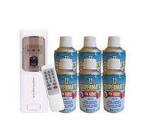 Pack Diffuseur Insecticide Automatique télécommande + 6 Bouteilles de Pyrèthre naturel zz coopermatic fly killer