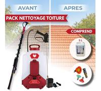 Pack DORSAL SPRAYER EVO PHOENIX 5,10 OU 20L ULTRA D'MOUSS avec la perche télescopique EVO de 5.4 m 5 L