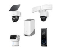 Pack Double caméra + HomeBase S380 Blanc