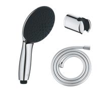 Pack douchette 2 jets GROHE Vitalio Start 110 + Flexible de douche VitalioFlex Comfort 1750 et support