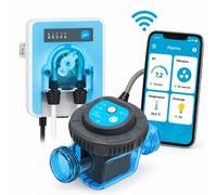 Pack DUO Électrolyseur + régulateur PH Zelia Connect : (L) 60 m3