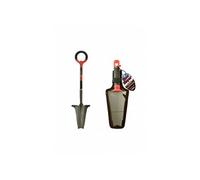 ROOTSLAYER - VENTEO - Pack Duo - Noir - Adulte - Outils jardin - Bêche - Transplantoir - Acier de carbone - Manche 360°